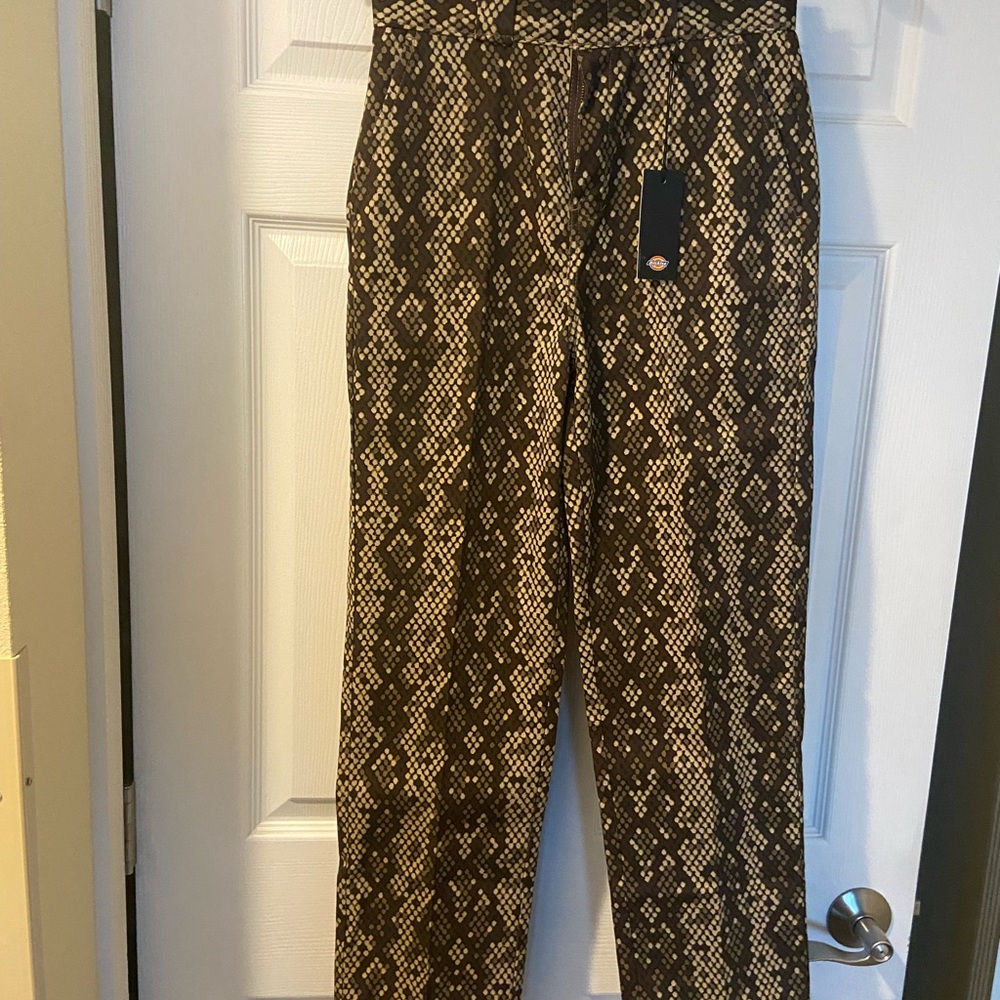 Dickies Brown and Black Straight Leg Jeans- NWT